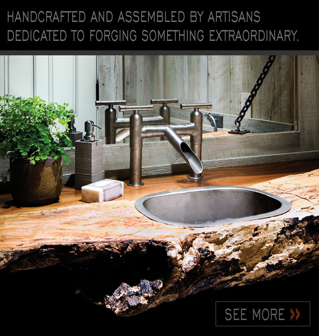 WaterBridge Deck Mount Designer Faucets
