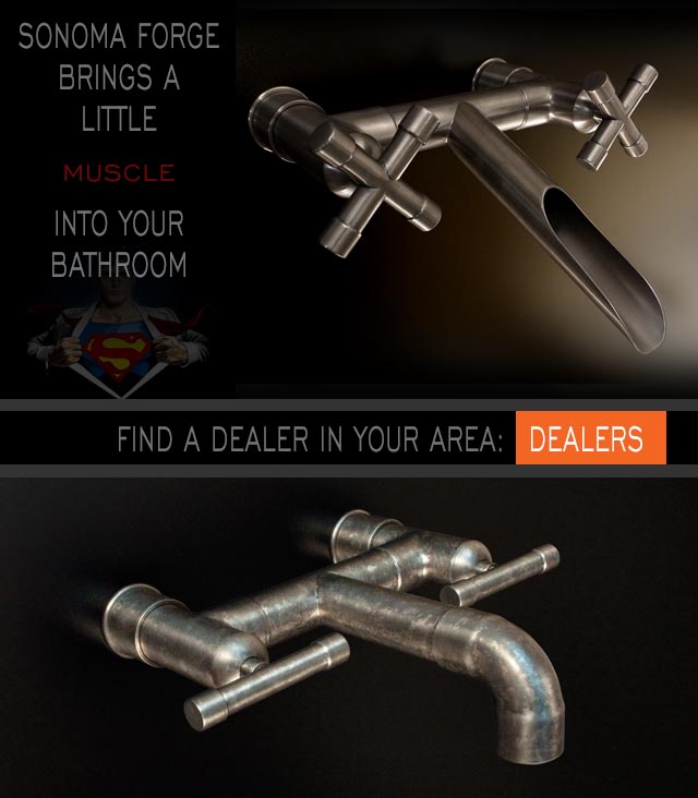 WaterBridge Wall Mount Designer Faucets