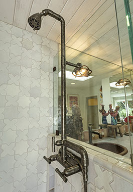 Exposed Shower